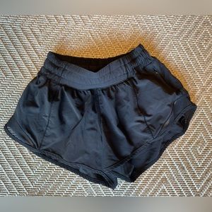 Lululemon hotty hots, black size 0